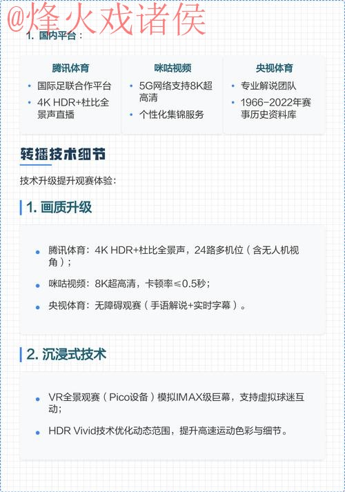 2026世界杯直播平台推荐与评测